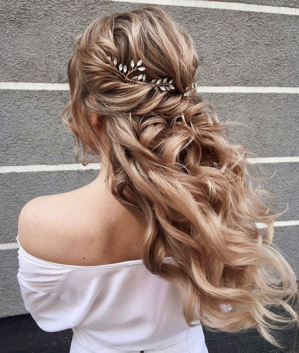 Bridal hair piece Crystal Something Blue Bridal hair clip Wedding hair piece Wedding hair Accessory Bridal Hair Accessory Wedding Hair pin