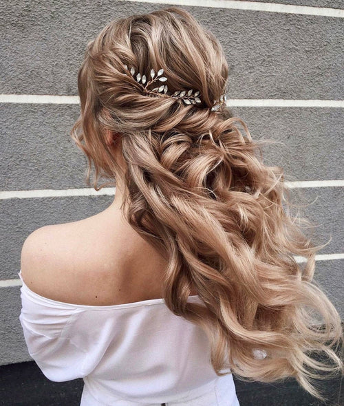 Bridal hair piece Crystal Something Blue Bridal hair clip Wedding hair piece Wedding hair Accessory Bridal Hair Accessory Wedding Hair pin