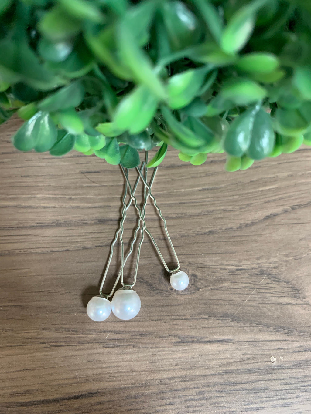 Bridal hair pins Pearl Wedding Hair Accessories Pearl Bridal hair piece Bridesmaids gift Wedding hair pins Bridesmaids hair pins