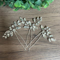 Crystal Hair pins Bridal hair pins Crystal Wedding hair pins Gold Bridal hair pins Silver Wedding hair pins Bridesmaids hair pins Crystal