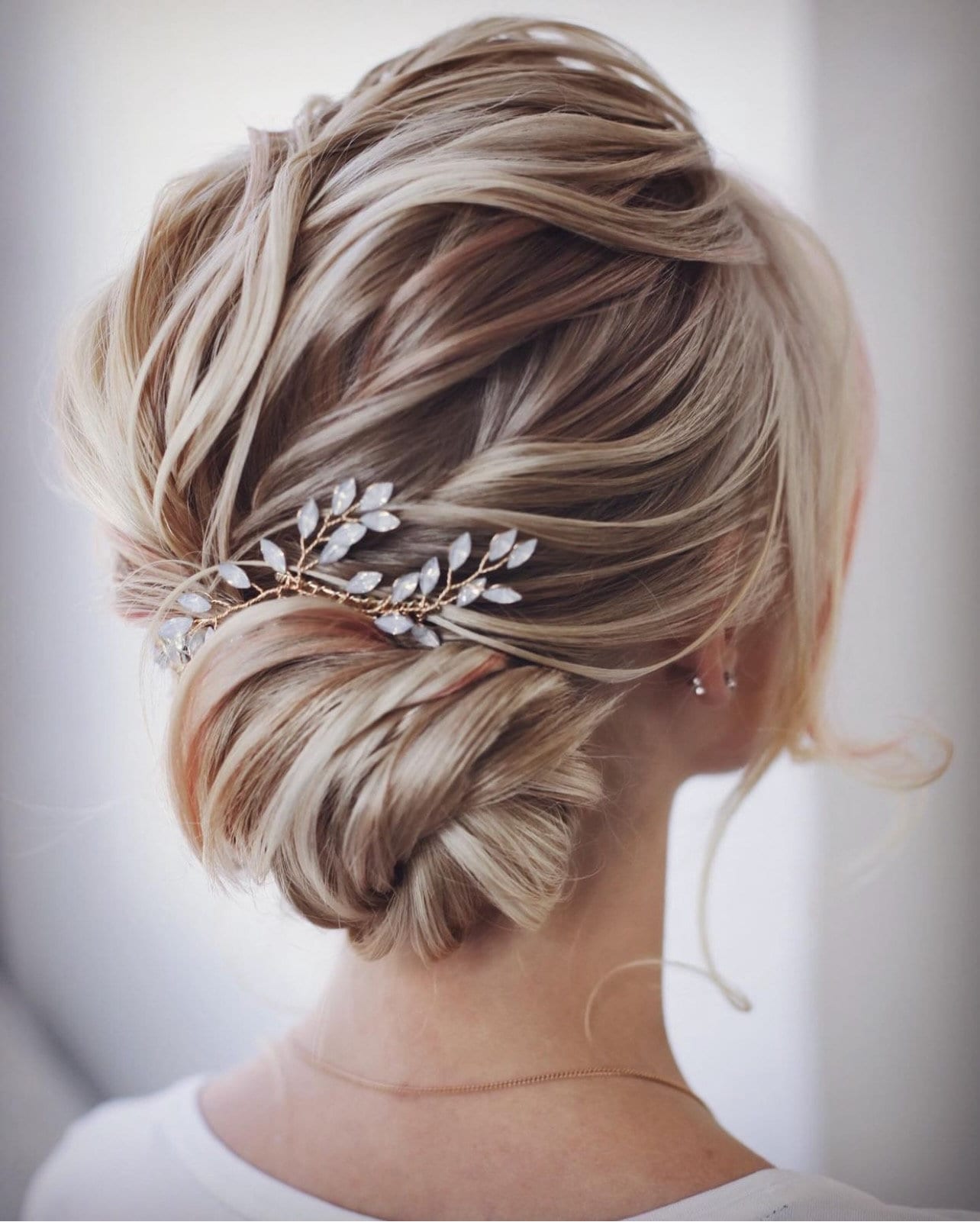 Bridal hair piece Crystal Something Blue Bridal hair clip Wedding hair piece Wedding hair Accessory Bridal Hair Accessory Wedding Hair pin