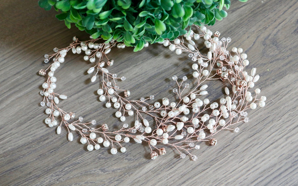 Wedding Hair Accessories Bridal Hair Vine Bridal hair accessories Wedding Hair Vine Rose Gold Bridal Hair Vine Silver Bridal Hair vine