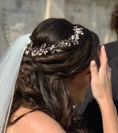 Wedding Hair Accessories Bridal Hair Vine Bridal hair accessories Wedding Hair Vine Rose Gold Bridal Hair Vine Silver Bridal Hair vine