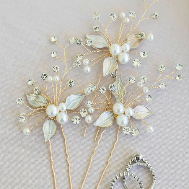 Wedding Hair pins Bridal Hair Accessories Wedding HaIr Accessories Bridal Hair pins Bridal Hair Jewelry Bridesmaid Hair Pins