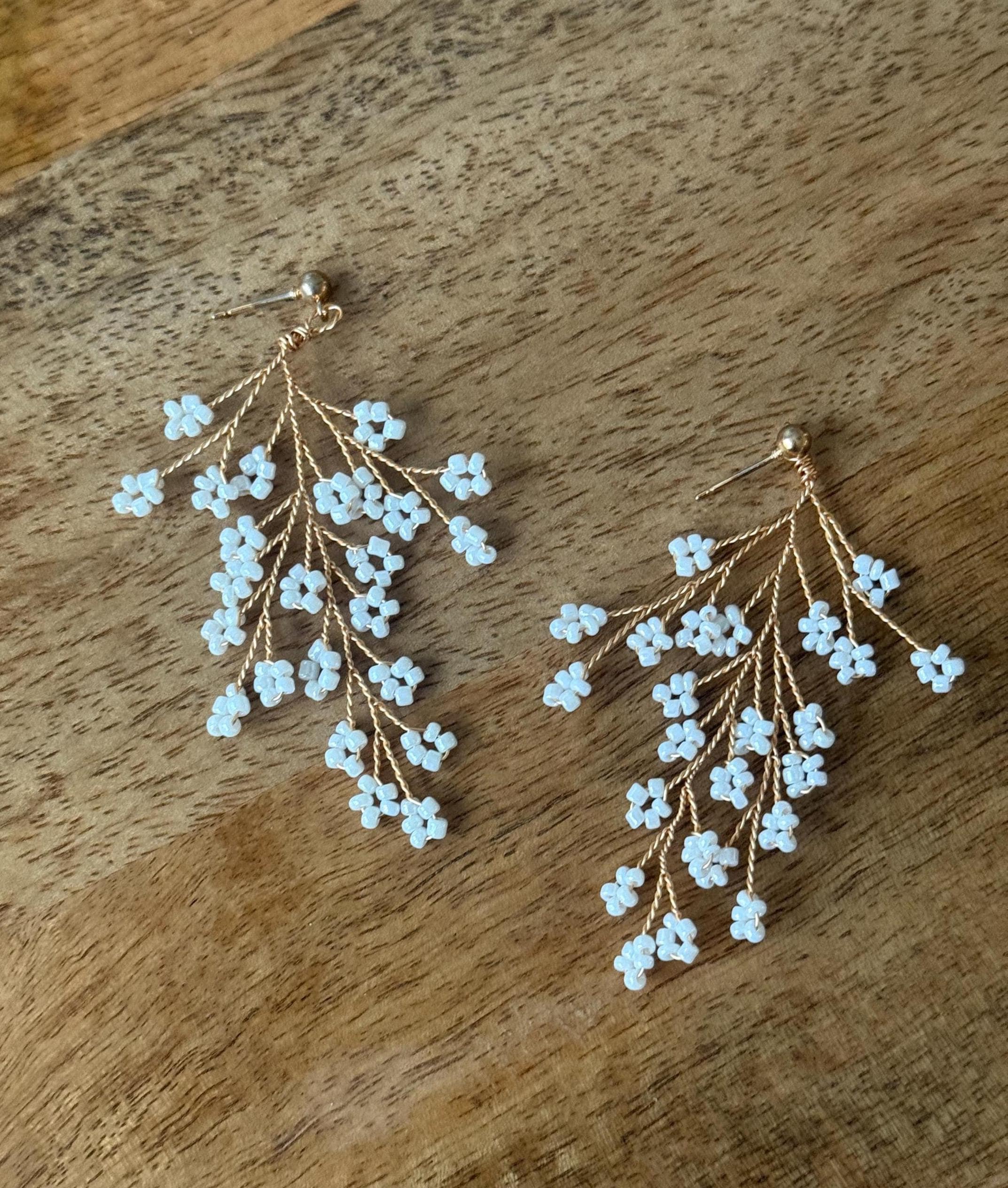 Baby's Breath Hair vine Bridal Hair vine Bridal hair accessory Wedding Hair Accessory Bridal Hair piece Silver Wedding Hair piece
