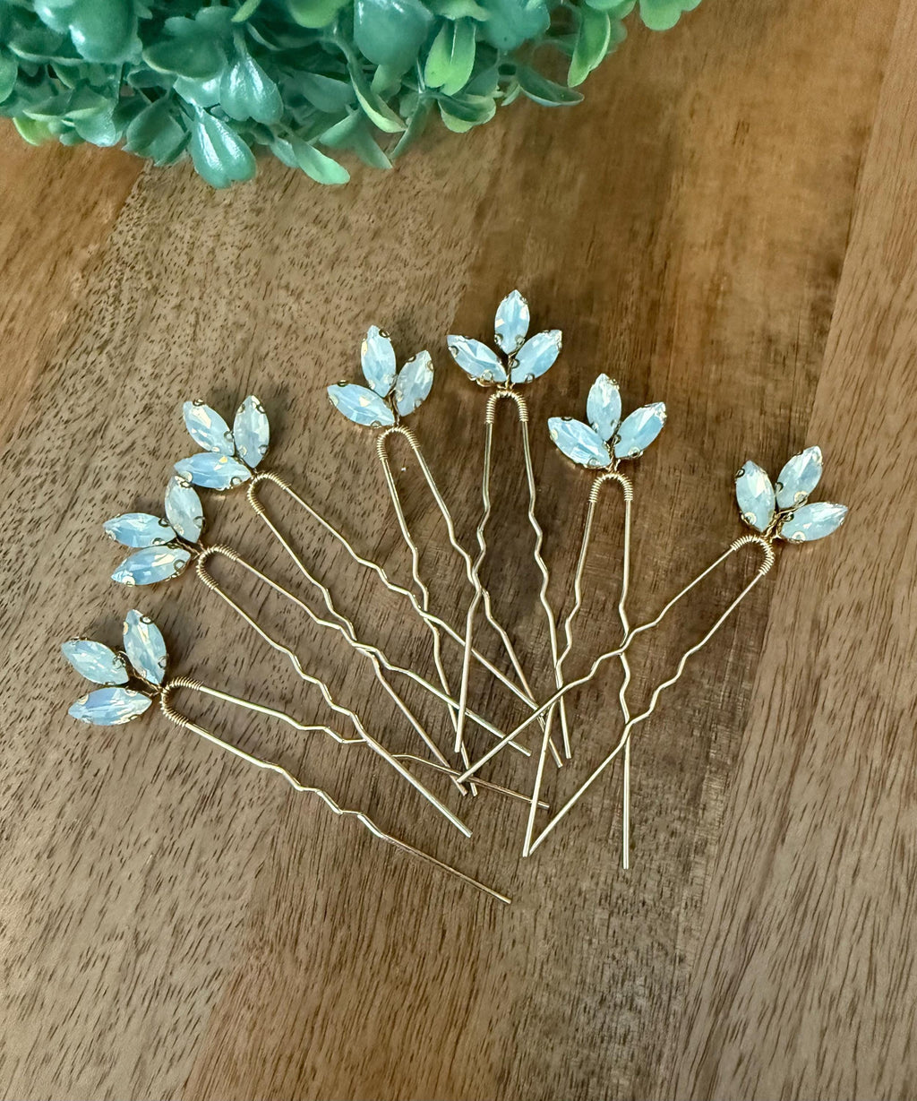 Crystal Hair pins Bridal hair pins Crystal Wedding hair pins Gold Bridal hair pins Silver Wedding hair pins Bridesmaids hair pins Crystal